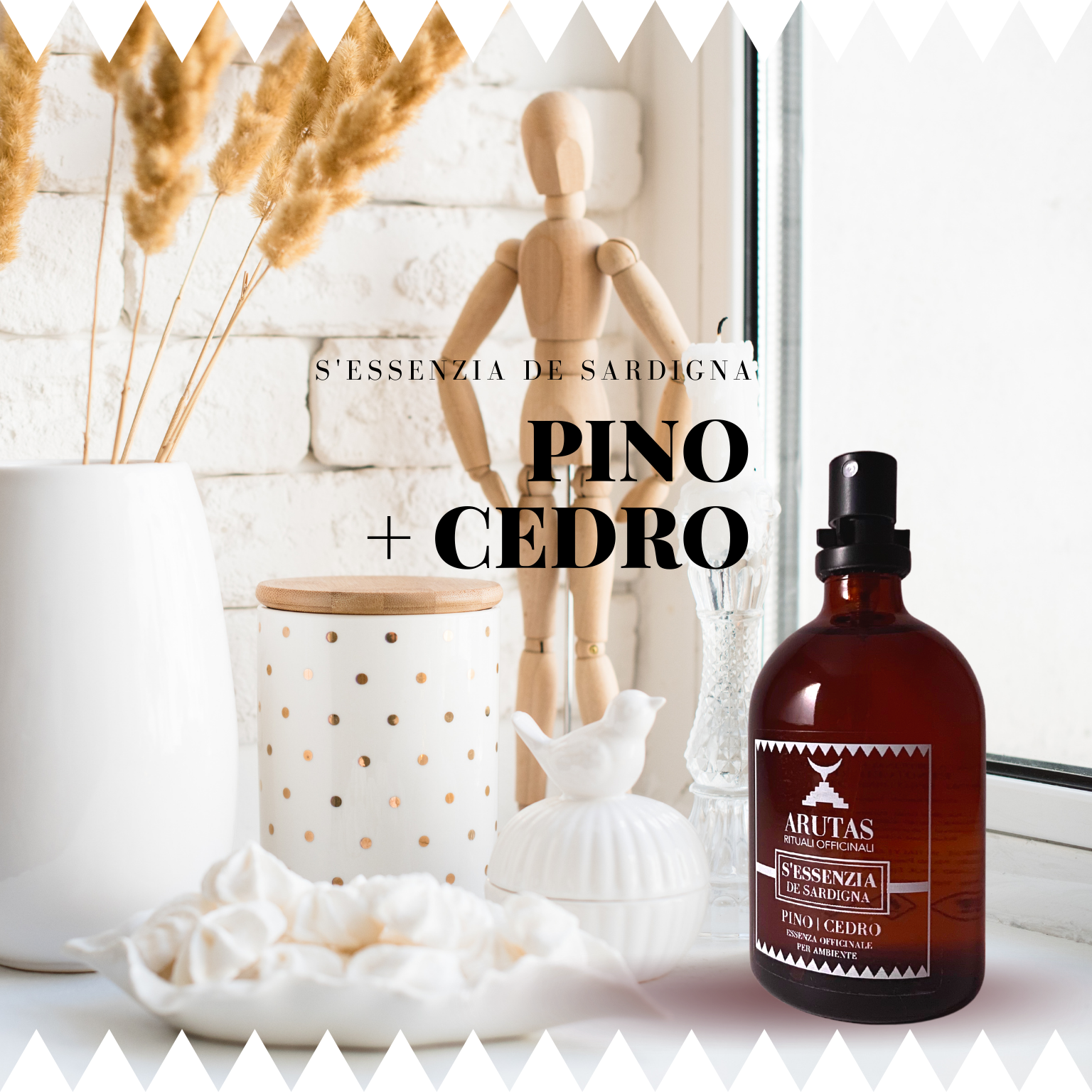 ESSENZA AMBIENTE PINO + CEDRO | GENNÀRGIU | 100 ML